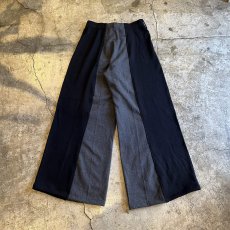 画像2: 【Wiz&Witch】"UNITED" TWO FACE KNIT WOOL PANTS / OS (2)