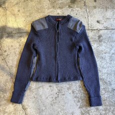 画像1: 【Wiz&Witch】"WEIRD" PATCH MILITARY HOOK UP CARDIGAN / OS (1)