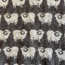 画像10: ALL OVER SHEEP PATTERN DESIGN KNIT SWEATER / Ladies L / MADE NEW ZEALAND (10)