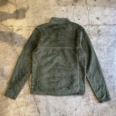 画像2: 【PATAGONIA】KHAKI COLOR FLEECE SNAP T PULLOVER TOPS / Ladies S(M) (2)