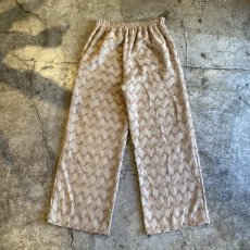 画像2: JAGGED PATTERN SHORT FRINGE DESIGN PANTS / W26~W30 (2)