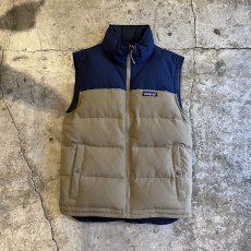 画像1: 【PATAGONIA】BI COLOR REVERSIBLE DESIGN DOWN VEST / Ladies M (1)