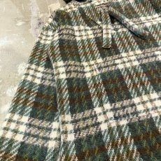 画像5: ALL OVER CHECK PATTERN KNIT HOODIE / Mens L (5)