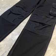 画像6: ORANGE STITCH MULTI POCKET WORK PANTS / W32 (6)