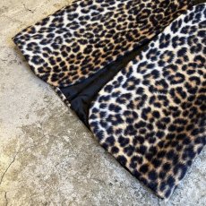 画像4: ALL OVER LEOPARD PATTERN FAUX FUR DESIGN VEST / Ladies M (4)