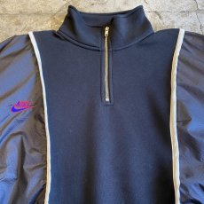 画像4: 【Wiz&Witch】"UNITED" SPORTY PIPING HALF ZIP SWEAT / OS (4)