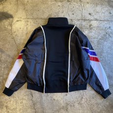 画像2: 【Wiz&Witch】"UNITED" SPORTY PIPING HALF ZIP SWEAT / OS (2)