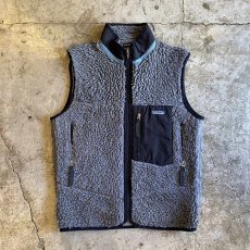 画像1: 【PATAGONIA】COLOR BOA FLEECE ZIP UP VEST / Ladies M / MADE IN USA (1)