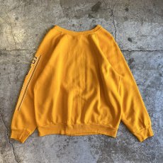 画像2: OLD SLEEVE POINT LOGO DESIGN COLLEGE COLOR L/S SWEAT / Ladies L / MADE IN USA (2)