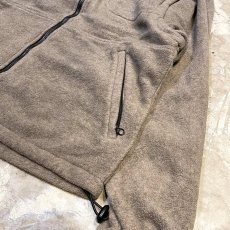 画像7: SLEEVE GIMMICK HUNTING STYLE FLEECE ZIP UP JACKET / Mens M(L) (7)