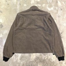 画像2: SLEEVE GIMMICK HUNTING STYLE FLEECE ZIP UP JACKET / Mens M(L) (2)