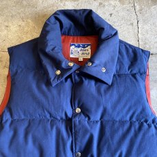 画像5: INSIDE COLOR DESIGN DOWN VEST / Ladies L / MADE IN USA (5)