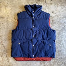 画像1: INSIDE COLOR DESIGN DOWN VEST / Ladies L / MADE IN USA (1)