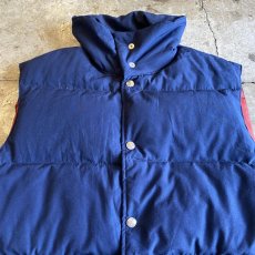 画像4: INSIDE COLOR DESIGN DOWN VEST / Ladies L / MADE IN USA (4)