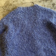 画像10: SHAGGY KNIT DESIGN GLITTER COLOR L/S CARDIGAN / Ladies M (10)