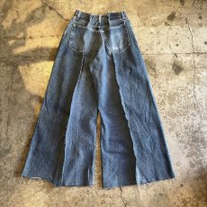 画像2: 【Wiz&Witch】"TWINS" WIDE DENIM PANTS / W29 (2)