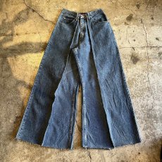 画像1: 【Wiz&Witch】"TWINS" WIDE DENIM PANTS / W29 (1)