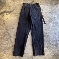 画像2: 【Wiz&Witch】"WEIRD" FUTURE WRAP DENIM PANTS / FREE (2)