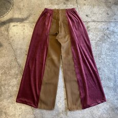 画像2: 【Wiz&Witch】"UNITED" TWO FACE VELOUR SLACKS / OS (2)