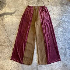 画像1: 【Wiz&Witch】"UNITED" TWO FACE VELOUR SLACKS / OS (1)