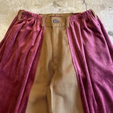 画像5: 【Wiz&Witch】"UNITED" TWO FACE VELOUR SLACKS / OS (5)