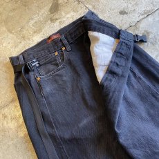 画像7: 【Wiz&Witch】"WEIRD" FUTURE WRAP DENIM PANTS / FREE (7)