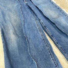 画像5: 【Wiz&Witch】"UNITED" TWINS WIDE DENIM PANTS / W31 (5)