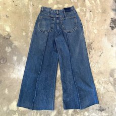 画像2: 【Wiz&Witch】"UNITED" TWINS WIDE DENIM PANTS / W31 (2)