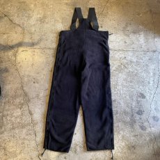 画像2: MILITARY FREECE BLACK COLOR OVERALL / Ladies M  (2)