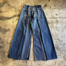 画像2: 【Wiz&Witch】"TWINS" WIDE DENIM PANTS / W29 (2)