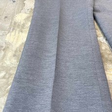 画像7: GRAY COLOR STRAIGHT SILHOUETTE SLACKS / W31 (7)