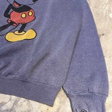 画像6: 90's FRONT "MICKEY MOUSE" PRINTED COLOR SWEAT / Mens XL (6)