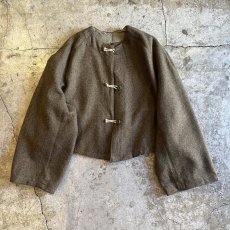 画像1: 【Wiz&Witch】"MOUNTAIN" OLD FRANCE WOOL CHINA JACKET / OS (1)