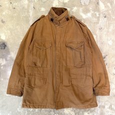 画像1: BROWN DUCK MILITARY MODS COAT / Mens M(L) / MADE IN USA (1)