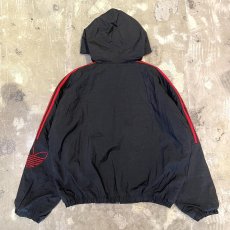 画像2: 【adidas】"BIVERLY HILLS COPIII"　EMBRODERY ZIP UP HOODIE JACKET / Mens XL (2)