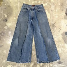 画像1: 【Wiz&Witch】"UNITED" TWINS WIDE DENIM PANTS / W31 (1)