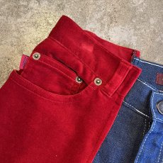 画像7: 【Wiz&Witch】"UNITED" TWO FACE VELOUR DENIM PANTS / OS (7)