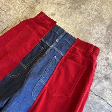 画像9: 【Wiz&Witch】"UNITED" TWO FACE VELOUR DENIM PANTS / OS (9)