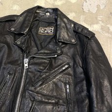 画像4: 80~90's DOUBLE RIDERS REAL LEATHER JACKET / Mens L (4)