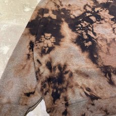 画像5: ALL OVER BLEACHED DESIGN SWEAT / Mens XL (5)