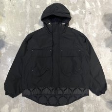 画像1: 【WONDERGROUND】QUILTING LINER LAYERED NYLON JACKET / BLACK / OS (1)