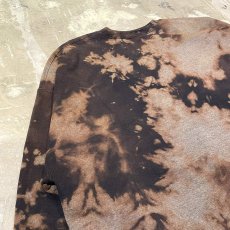 画像8: ALL OVER BLEACHED DESIGN SWEAT / Mens XL (8)