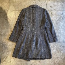 画像2: DESIGN DIAGONAL STRIPE DOUBLE JACKET / Ladies M (2)