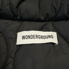 画像10: 【WONDERGROUND】QUILTING LINER LAYERED NYLON JACKET / BLACK / OS (10)