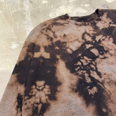 画像3: ALL OVER BLEACHED DESIGN SWEAT / Mens XL (3)