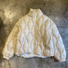 画像1: 【WONDERGROUND】DIAMOND STITCH DOUBLE ZIP DOWN JACKET / OS (1)