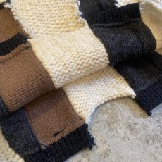 画像7: 【Wiz&Witch】"UNITED" PATCHWORK KNIT / OS (7)