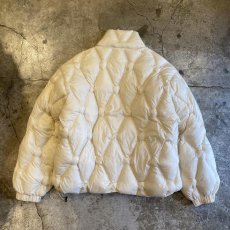 画像2: 【WONDERGROUND】DIAMOND STITCH DOUBLE ZIP DOWN JACKET / OS (2)