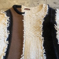 画像4: 【Wiz&Witch】"UNITED" PATCHWORK KNIT / OS (4)