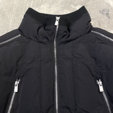 画像10: HI NECK MULTI ZIP PADDED JACKET / Mens XL (10)